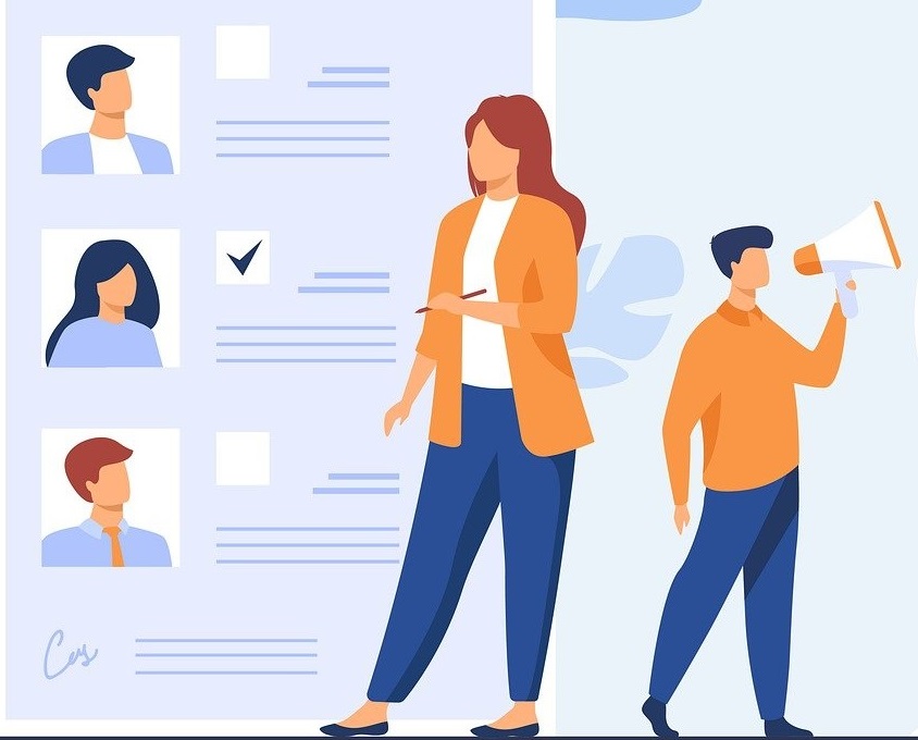 Gen Z Voting Illustration